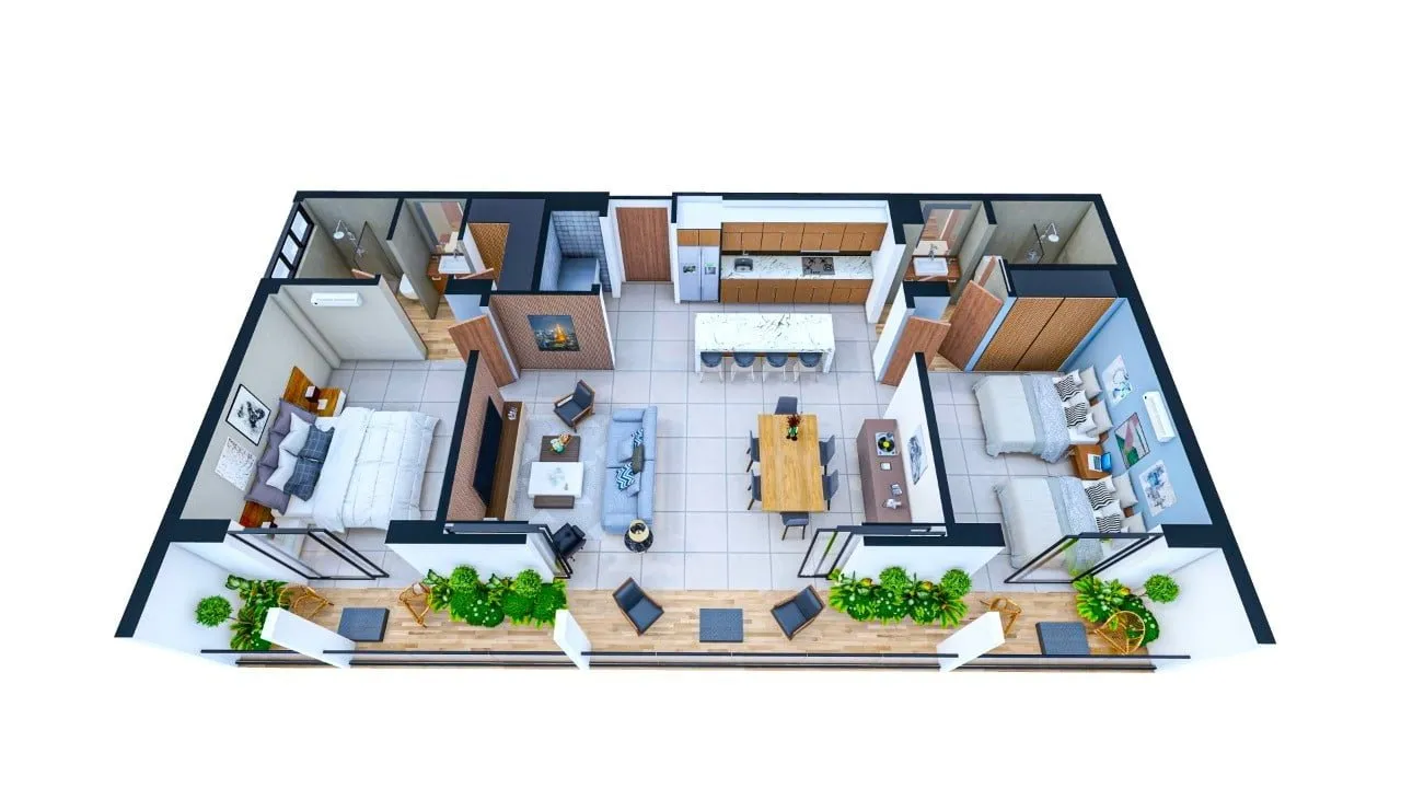 Apartamento de 2 Dormitorios con Vista Panorámica – Puerto Plata, foto 6