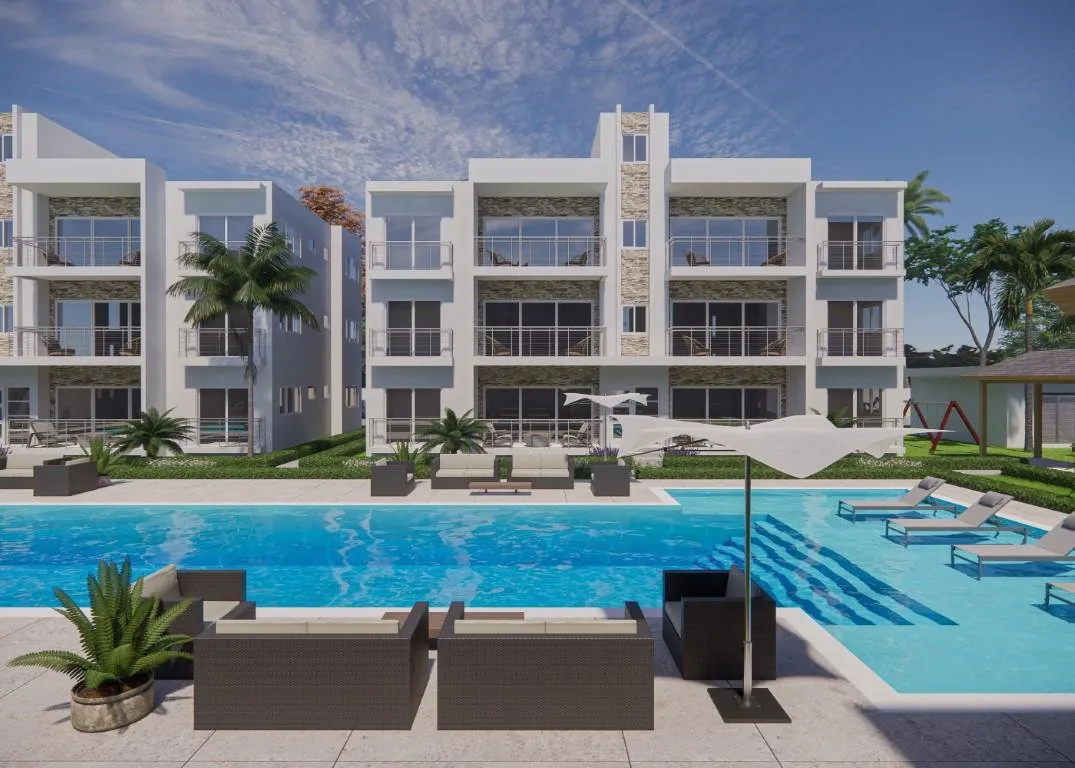LUJOSOS APARTAMENTOS DE 3HB EN VENTA EN SOSÚA, foto 2
