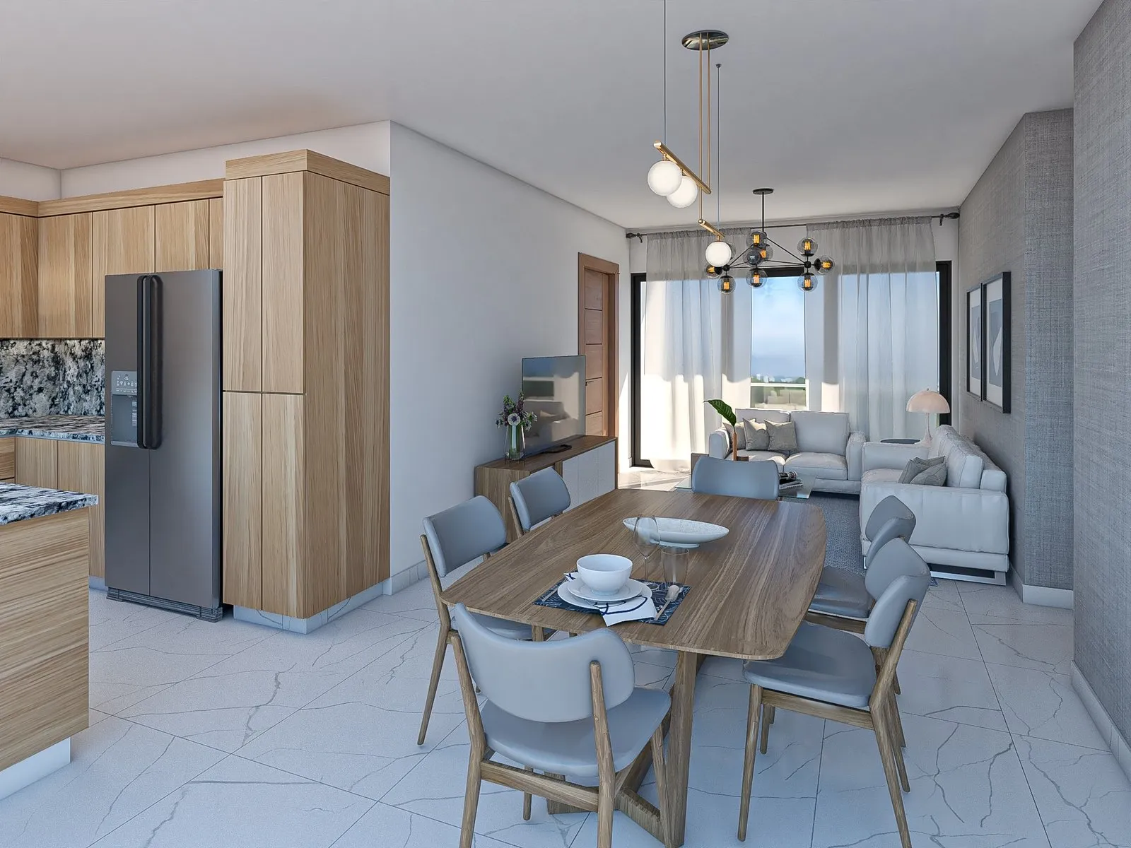 Residencial Torres del Valle, La Barranquita, Santiago, foto 2